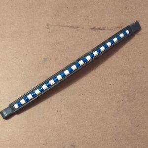 Black and Blue Hair Barrette